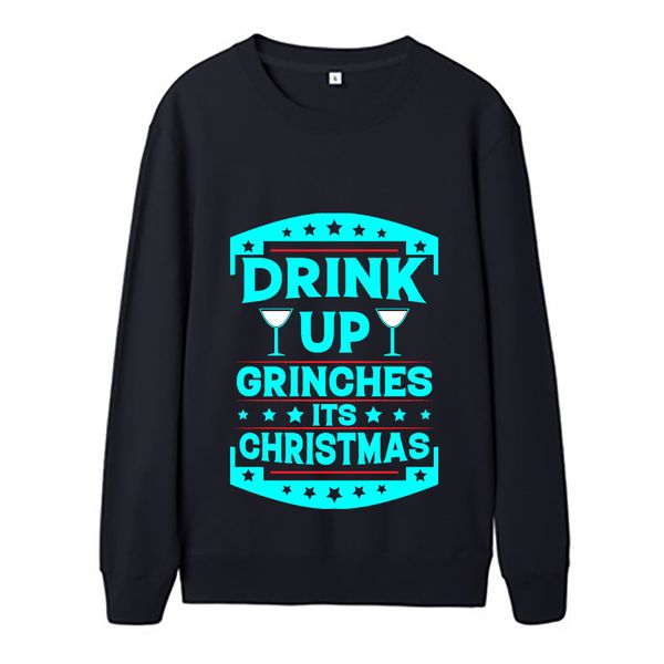 women fleece sweatshirts hoodie autumn winter christmas snowman english letters printing round collar long sleeve casual loose sport street, Black
women fleece sweatshirts hoodie autumn winter christmas snowman english letters printing round collar long sleeve casual loose sport street, Black