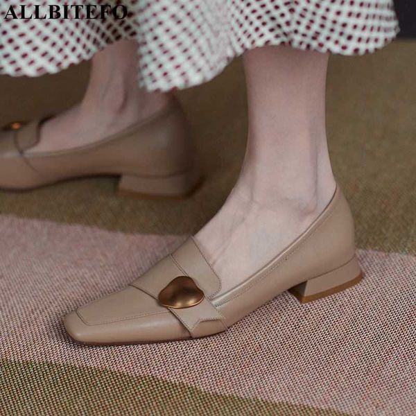 allbitefo genuine leather low-heeled comfortable office ladies shoes thick heels women shoes zapatos de mujer 210611, Black
allbitefo genuine leather low-heeled comfortable office ladies shoes thick heels women shoes zapatos de mujer 210611, Black