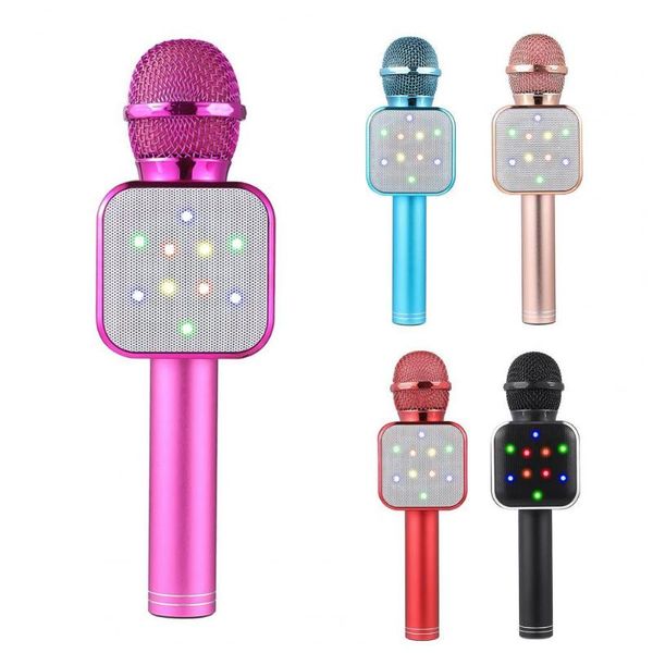 bluetooth wireless microphone led lights handheld karaoke abs audio professional speaker home ktv microphones
bluetooth wireless microphone led lights handheld karaoke abs audio professional speaker home ktv microphones