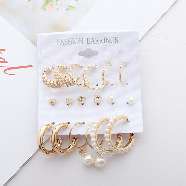 charms 9pcs/set fashion pearl butterfly earring set retro crystal stud women jewelry accessories gift all-match earrings, Bronze;silver
charms 9pcs/set fashion pearl butterfly earring set retro crystal stud women jewelry accessories gift all-match earrings, Bronze;silver