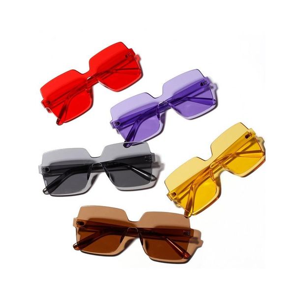 sunglasses abay rimless women retro large square eyewear candy color brand designer men's driving female camping hiking oculos, White;black
sunglasses abay rimless women retro large square eyewear candy color brand designer men's driving female camping hiking oculos, White;black