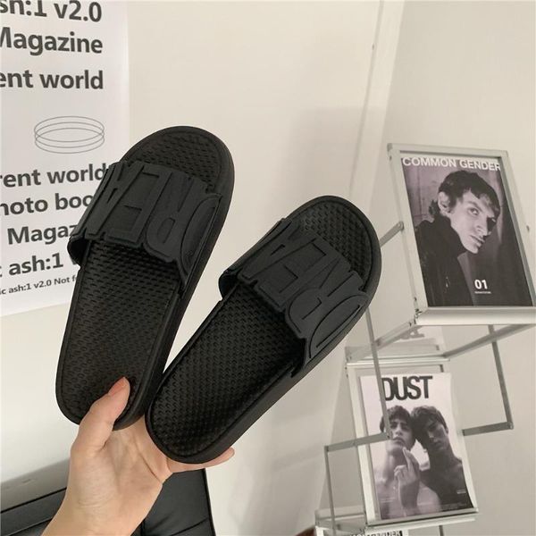 slippers for men male web celebrity korean version fashion couples dormitory wear home female summer platforms casual, Black
slippers for men male web celebrity korean version fashion couples dormitory wear home female summer platforms casual, Black