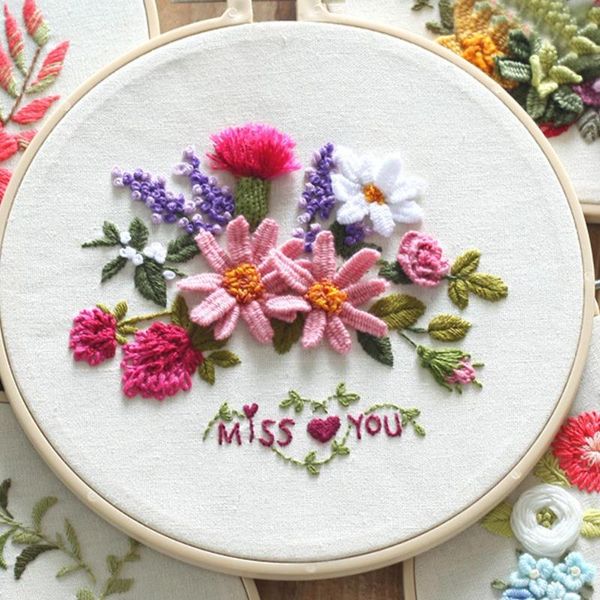 other arts and crafts embroidery kit european floral diy material with hoop 30 * cm
other arts and crafts embroidery kit european floral diy material with hoop 30 * cm