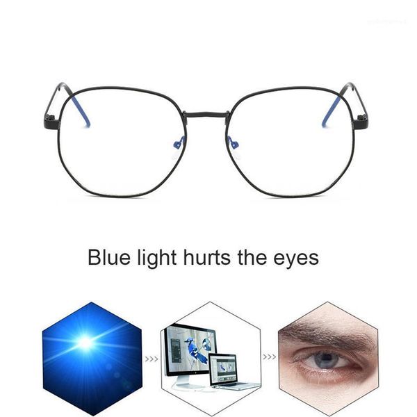 anti radiation glasses for men women irregular metal full rim blue ray computer gaming fashion eyeglasses sunglasses, White;black
anti radiation glasses for men women irregular metal full rim blue ray computer gaming fashion eyeglasses sunglasses, White;black