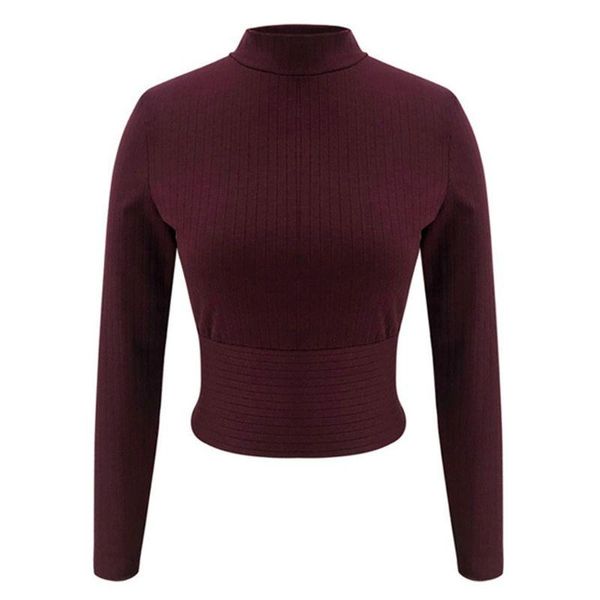 women's sweaters women long sleeve tie back sweater turtleneck ribbed knit slim jumper crop f42f, White;black
women's sweaters women long sleeve tie back sweater turtleneck ribbed knit slim jumper crop f42f, White;black