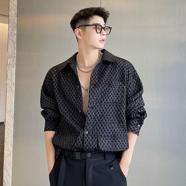 men's casual shirts 2021 autumn turn-down collar long sleeve black white shirt for men loose all-match japan style clothing, White;black
men's casual shirts 2021 autumn turn-down collar long sleeve black white shirt for men loose all-match japan style clothing, White;black