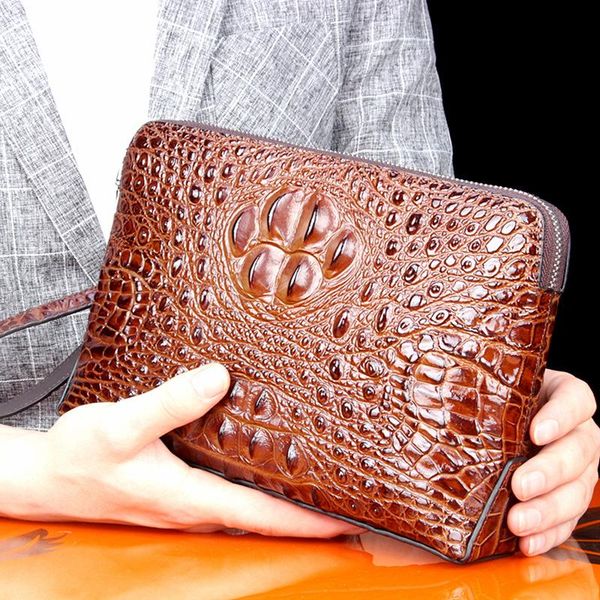 wallets wallet for man fashion crocodile pattern hand package business affairs genuine leather long fund coin purse men, Red;black
wallets wallet for man fashion crocodile pattern hand package business affairs genuine leather long fund coin purse men, Red;black