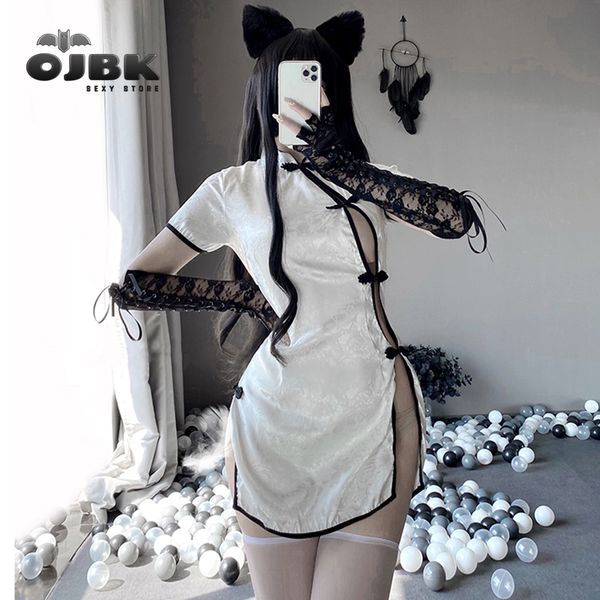 japanese anime dr stone lingerie for women cheongsam cosplay play costumes charming side open design porno outfit new 0707, Black;white
japanese anime dr stone lingerie for women cheongsam cosplay play costumes charming side open design porno outfit new 0707, Black;white