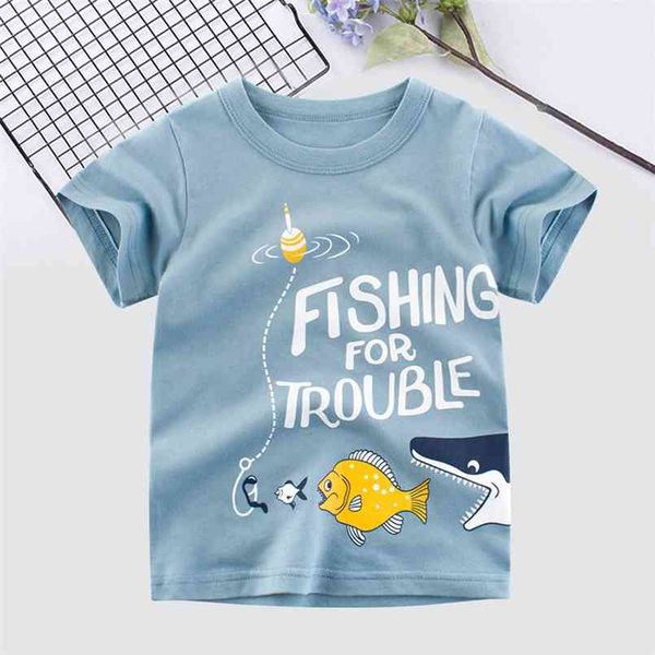 summer casual baby and toddler boy's shark fish tee short-sleeve 210528, Blue
summer casual baby and toddler boy's shark fish tee short-sleeve 210528, Blue