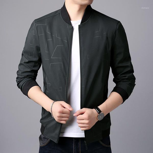 men's jackets 2021 casual spring winter coat mens slim fit bomber for male clothing, Black;brown
men's jackets 2021 casual spring winter coat mens slim fit bomber for male clothing, Black;brown