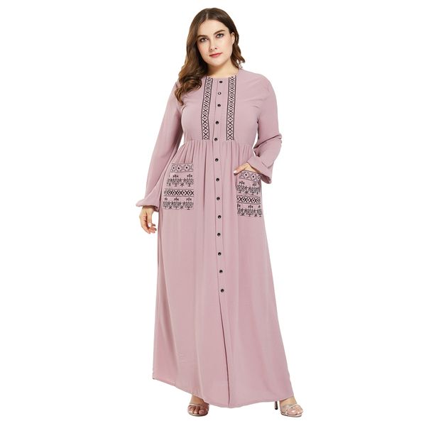 muslim women abaya islamic maxi long sleeve dress buttons poet kaftan jilbab turkish plus size cotail party robe gown, Red
muslim women abaya islamic maxi long sleeve dress buttons poet kaftan jilbab turkish plus size cotail party robe gown, Red