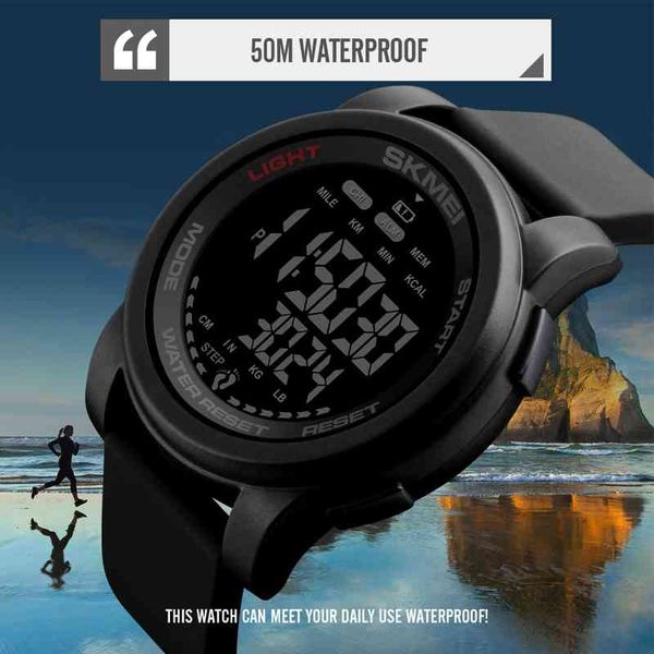 brand men watch luxury calorie pedometer sport wristwatch waterproof luminous electronic bracelet men's military watches skmei
brand men watch luxury calorie pedometer sport wristwatch waterproof luminous electronic bracelet men's military watches skmei