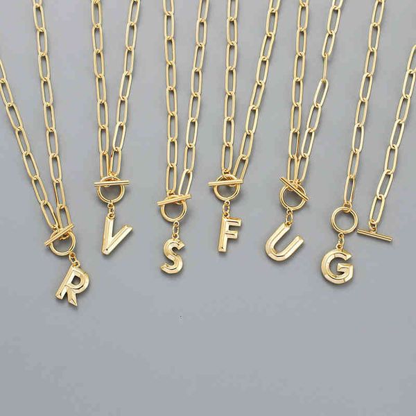 2021 necklace gold plated trend hip hop necklace 26 english letter pendant, Silver
2021 necklace gold plated trend hip hop necklace 26 english letter pendant, Silver