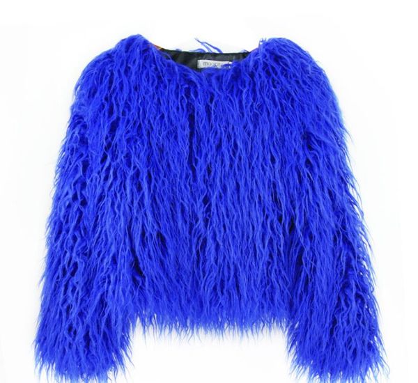 faux fur coat solid color design wool women's fashion short coats, Black
faux fur coat solid color design wool women's fashion short coats, Black