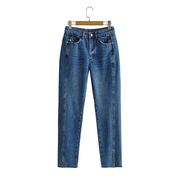 women's jeans women 2022 fashion solid color slim straight-leg high waist zipper the trousers slit design pants streetwear, Blue
women's jeans women 2022 fashion solid color slim straight-leg high waist zipper the trousers slit design pants streetwear, Blue