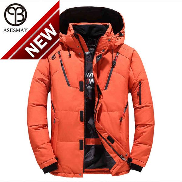 asesmay 2021 brand men winter jacket thick warm clothing white duck down goose feather parka russian casual coat, Black
asesmay 2021 brand men winter jacket thick warm clothing white duck down goose feather parka russian casual coat, Black