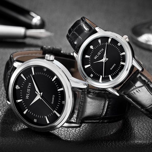 wristwatches couple watches fashion leather lover's simple quartz gifts for men women clock relogio feminino, Slivery;brown
wristwatches couple watches fashion leather lover's simple quartz gifts for men women clock relogio feminino, Slivery;brown