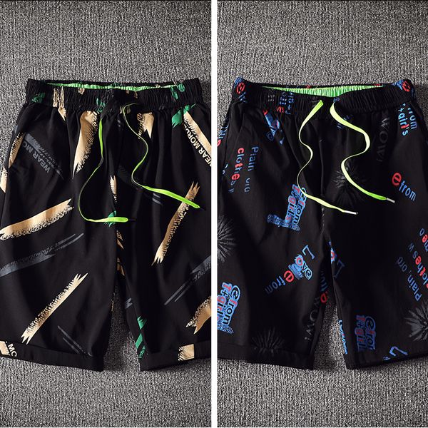 a 247 summer five minutes of pants men loose handsome popular logo trend seven 6 beach pants male flower shorts trousers slacks, Blue
a 247 summer five minutes of pants men loose handsome popular logo trend seven 6 beach pants male flower shorts trousers slacks, Blue