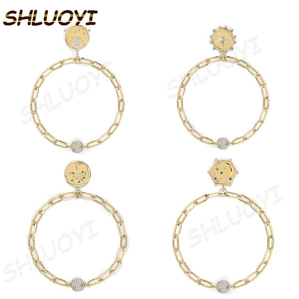 2020 fashion jewelry swa1: 1 exquisite golden geometric hexagonal round lady magnetic buckle charm bracelet romantic gift, Black
2020 fashion jewelry swa1: 1 exquisite golden geometric hexagonal round lady magnetic buckle charm bracelet romantic gift, Black