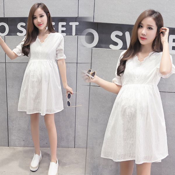 envsoll 2021 summer pregnant dress maternity clothes embroidery lace maternity dress pregnancy clothes for pregnant woman, White
envsoll 2021 summer pregnant dress maternity clothes embroidery lace maternity dress pregnancy clothes for pregnant woman, White