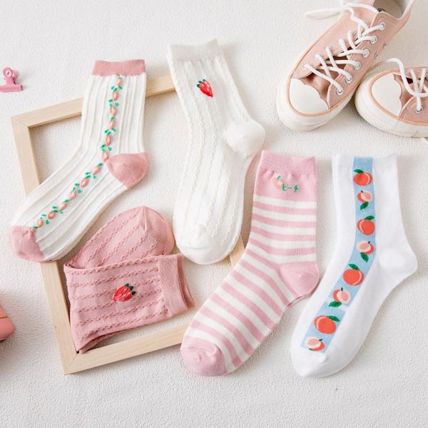 socks & hosiery dreamlikelin spring autumn female cute fruit japanese style cartoon sweet strawberry cotton women's, Black;white
socks & hosiery dreamlikelin spring autumn female cute fruit japanese style cartoon sweet strawberry cotton women's, Black;white