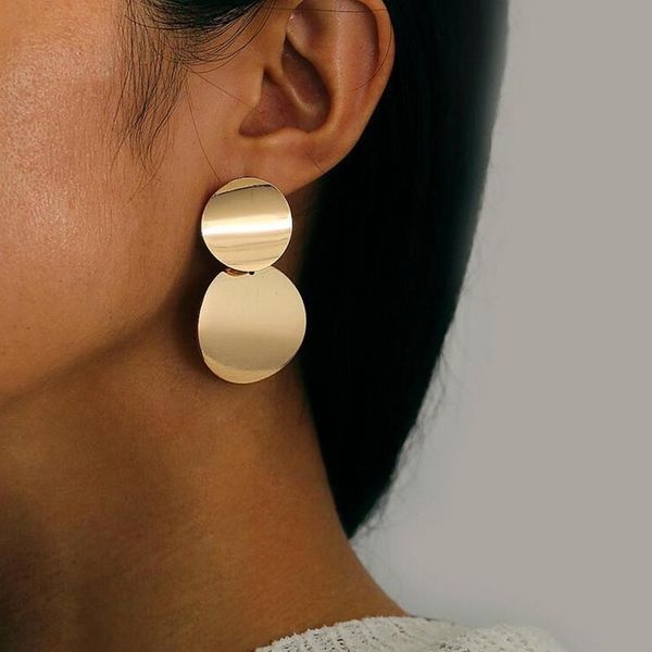 stud round slide earring jewelry simple shinny geometric earrings for girl gift brincos wholesale, Golden;silver
stud round slide earring jewelry simple shinny geometric earrings for girl gift brincos wholesale, Golden;silver