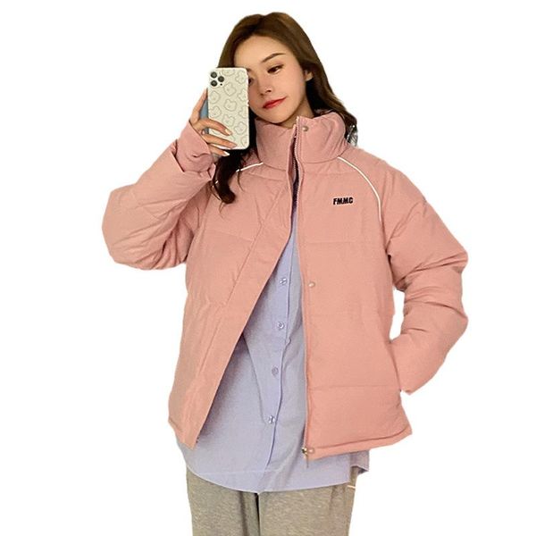 women's down & parkas autumn and winter solid color high-neck cotton jacket fashion short warm coat, Black
women's down & parkas autumn and winter solid color high-neck cotton jacket fashion short warm coat, Black