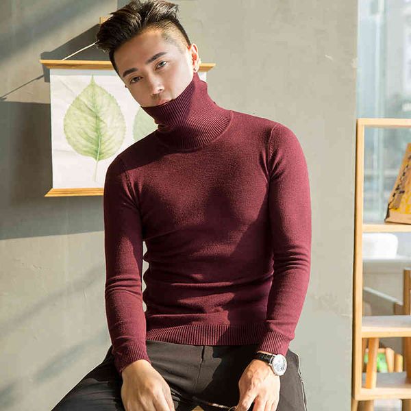 turtleneck for men autumn knitted pullovers korean knitwear slim fit solid color casual men's wool sweaters s-3xl, White;black
turtleneck for men autumn knitted pullovers korean knitwear slim fit solid color casual men's wool sweaters s-3xl, White;black
