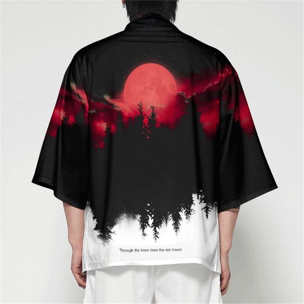 harajuku japanese moon kimono cardigan men samurai costume clothes jacket women mens forest shirt streetwear ethnic clothing, Red
harajuku japanese moon kimono cardigan men samurai costume clothes jacket women mens forest shirt streetwear ethnic clothing, Red