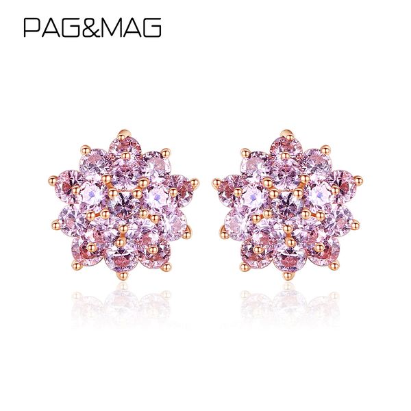 silver shine pink flower stud earrings for women girls statement wedding fine jewelry, Golden;silver
silver shine pink flower stud earrings for women girls statement wedding fine jewelry, Golden;silver