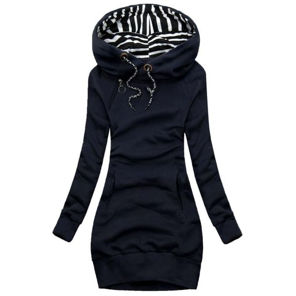 women's hoodies & sweatshirts 2021 fashion solid sweatshirt pocket stripe turtleneck hooded long sleeve autumn coats women plus size ve, Black
women's hoodies & sweatshirts 2021 fashion solid sweatshirt pocket stripe turtleneck hooded long sleeve autumn coats women plus size ve, Black