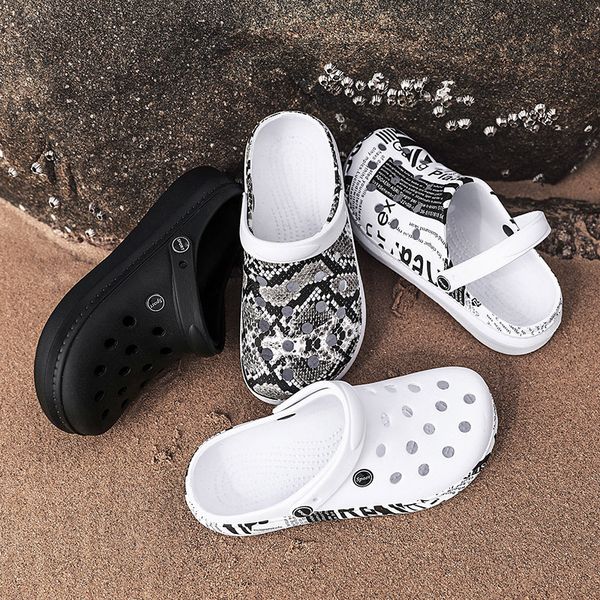 mens slippers summer hollow-out non-slip massage comfortable breathable beach garden shoes sandals flip-flops mute, Black
mens slippers summer hollow-out non-slip massage comfortable breathable beach garden shoes sandals flip-flops mute, Black