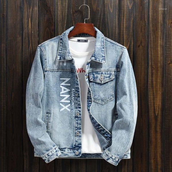 men's jackets autumn winter casual long sleeve turn-down collar solid denim jacket coat bomber 9.20, Black;brown
men's jackets autumn winter casual long sleeve turn-down collar solid denim jacket coat bomber 9.20, Black;brown