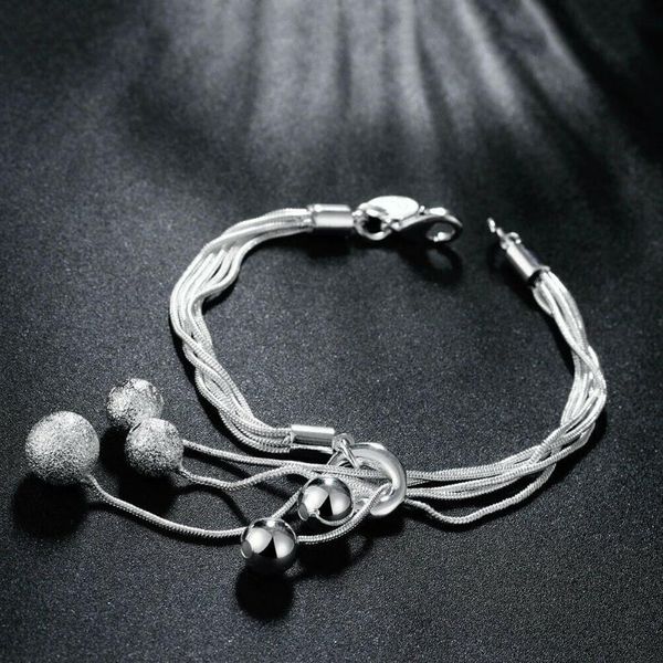 link, chain anglang elegant ball beads women charm bracelet jewelry sparking stainless steel gold anniversary party gifts, Black
link, chain anglang elegant ball beads women charm bracelet jewelry sparking stainless steel gold anniversary party gifts, Black