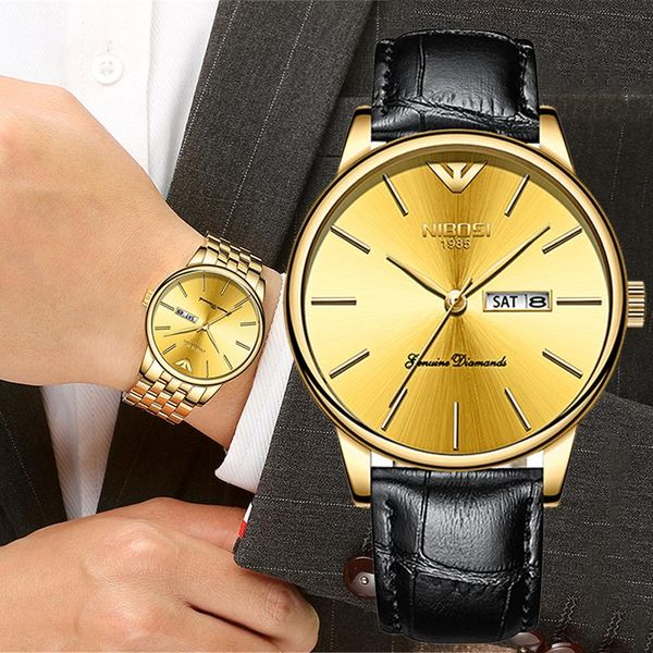 wristwatches nibosi watches mens leather military chronograph waterproof quartz sport clock wristwatch relogio masculino, Slivery;brown
wristwatches nibosi watches mens leather military chronograph waterproof quartz sport clock wristwatch relogio masculino, Slivery;brown