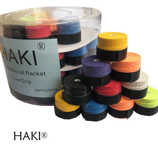 60pcs haki tennis overgrip sweatband tenis over grip racket wrap tape dampener badminton, Yellow;black
60pcs haki tennis overgrip sweatband tenis over grip racket wrap tape dampener badminton, Yellow;black