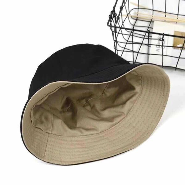 outdoor hats double-sided cotton fisherman hat fashion simple wild sunhat travel bucket cap beach summer 2021, Black;white
outdoor hats double-sided cotton fisherman hat fashion simple wild sunhat travel bucket cap beach summer 2021, Black;white