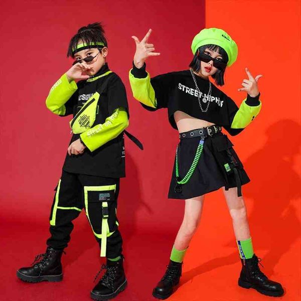 children jazz dance costumes girls boys cropped sweatshirt modern skirt clothes cheerleading outfits 10 12 14 16 years, White
children jazz dance costumes girls boys cropped sweatshirt modern skirt clothes cheerleading outfits 10 12 14 16 years, White