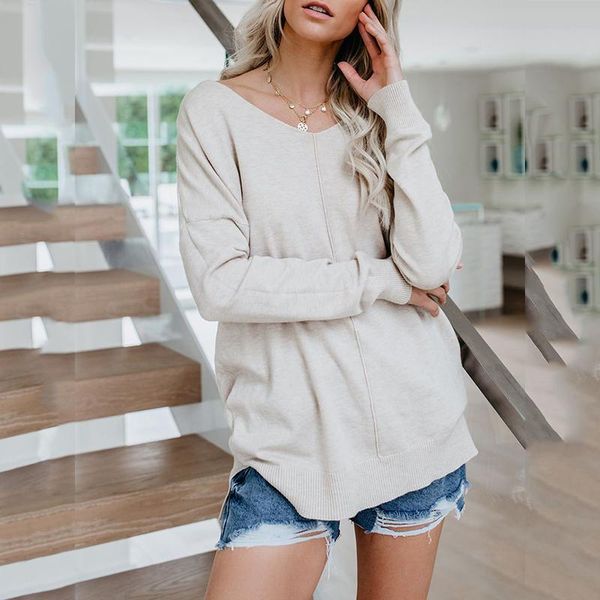 women's sweaters casual solid off the shoulder oversized women 2021 fall winter long sleeve v-neck loose pullovers jumpers female, White;black
women's sweaters casual solid off the shoulder oversized women 2021 fall winter long sleeve v-neck loose pullovers jumpers female, White;black