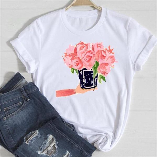 and women watercolor flower men t shirt o neck fashion cartoon summer graphic lady print tee female tshirts clothes, White;black
and women watercolor flower men t shirt o neck fashion cartoon summer graphic lady print tee female tshirts clothes, White;black