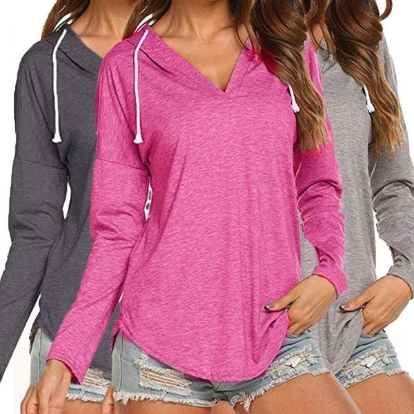 women's hoodies & sweatshirts great pullover long sleeve autumn hoodie women loose v neck, Black
women's hoodies & sweatshirts great pullover long sleeve autumn hoodie women loose v neck, Black