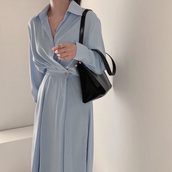 casual dresses camisa feminina manga comprida gola virada para trabalho, vestido maxi casual elegante kasz, Black;gray
casual dresses camisa feminina manga comprida gola virada para trabalho, vestido maxi casual elegante kasz, Black;gray