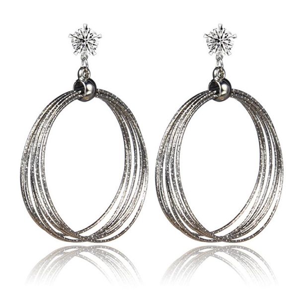 stud arrival hyperbole earrings for women gold silver color white crystal punk female fashion jewelry gifts, Golden;silver
stud arrival hyperbole earrings for women gold silver color white crystal punk female fashion jewelry gifts, Golden;silver