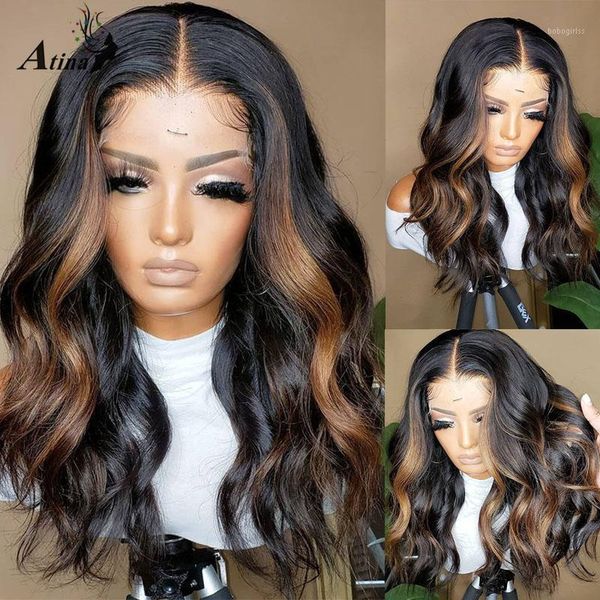 pre plucked lace part human hair wigs for black women brazilian remy ombre highlight colored glueless wig with bay atina1, Black;brown
pre plucked lace part human hair wigs for black women brazilian remy ombre highlight colored glueless wig with bay atina1, Black;brown