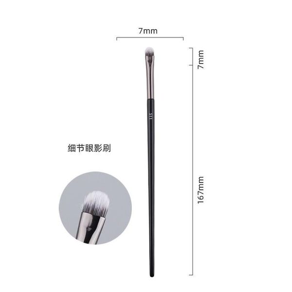 makeup brushes 1pc small eyeshadow detail eye tail make up brush flat shadow smudge essential beauty tools professional
makeup brushes 1pc small eyeshadow detail eye tail make up brush flat shadow smudge essential beauty tools professional