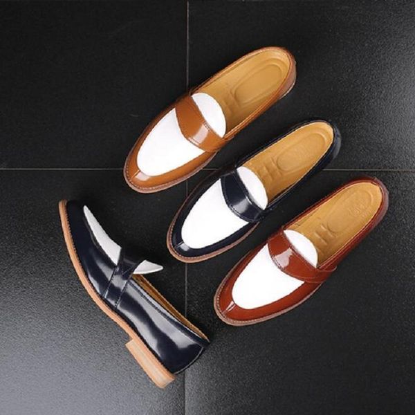 dress shoes brand business leather casual slip-on flat loafers mens formal wedding nightclub party da6, Black
dress shoes brand business leather casual slip-on flat loafers mens formal wedding nightclub party da6, Black