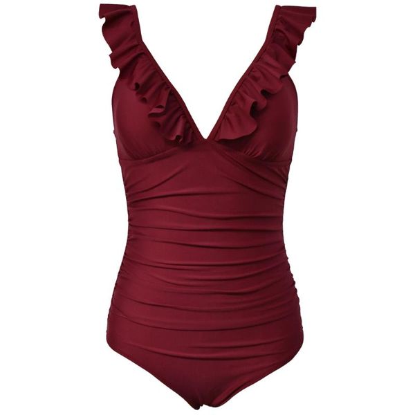 falbala flounce ruffles at front one piece swimsuit monokini swimsuit, red one-piece suits
falbala flounce ruffles at front one piece swimsuit monokini swimsuit, red one-piece suits