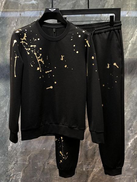 men's tracksuits sa09288 fashion sets 2021 runway luxury european design party style clothing, Gray
men's tracksuits sa09288 fashion sets 2021 runway luxury european design party style clothing, Gray