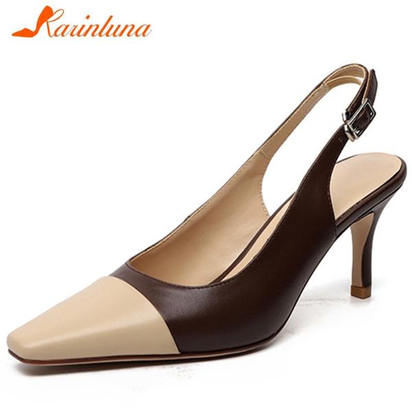fashion ol mixed-color sandals elegant shallow thin high heels women office pointed toe shoes, Black
fashion ol mixed-color sandals elegant shallow thin high heels women office pointed toe shoes, Black