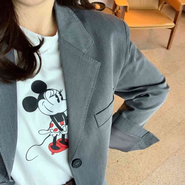 suits 2021 autumn small suit all-match loose casual temperament jacket npsg, White;black
suits 2021 autumn small suit all-match loose casual temperament jacket npsg, White;black